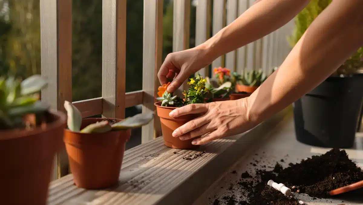 Cinq idées de potées sans arrosage pour balcon et jardin sec
