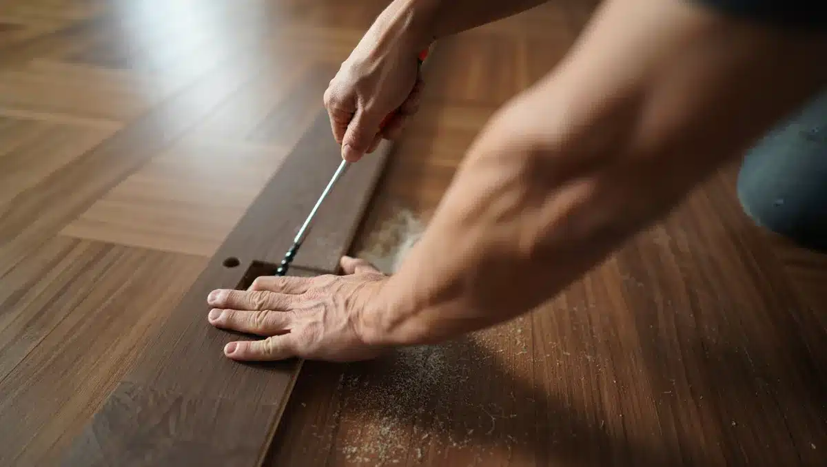 Comment réparer un parquet qui grince sans tout démonter ?