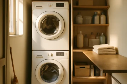 Comment aménager une buanderie fonctionnelle et optimisée pour les petits espaces ?