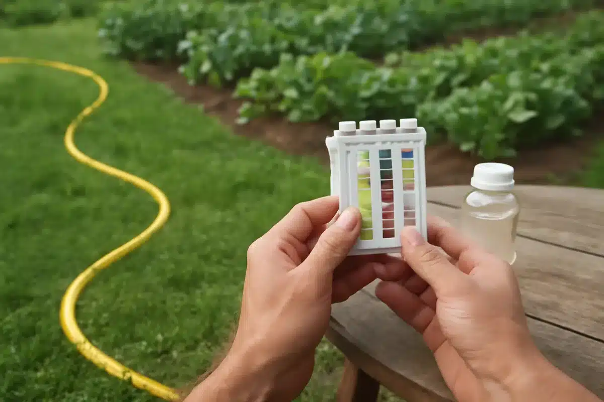 Comment réutiliser l'eau de vidange de piscine pour arroser son jardin ?