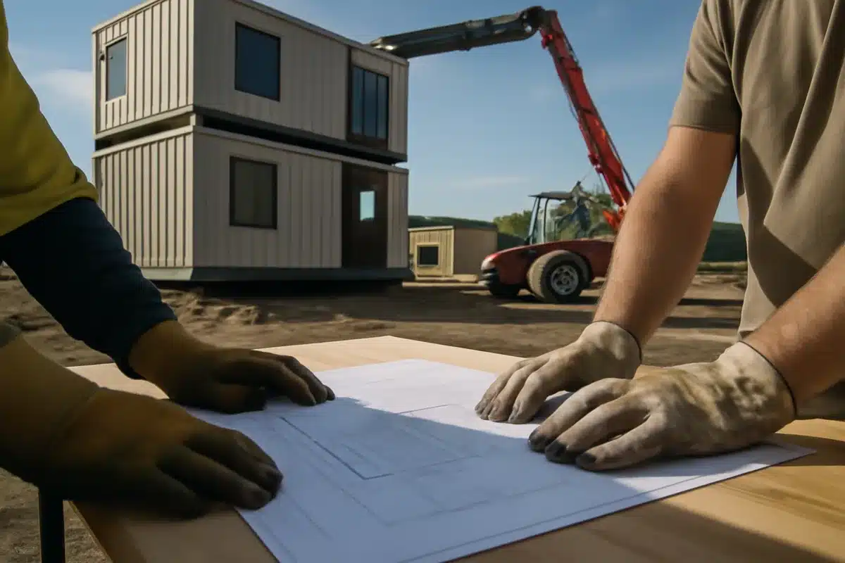 Maison container : guide complet — coûts, permis et avantages avant de se lancer