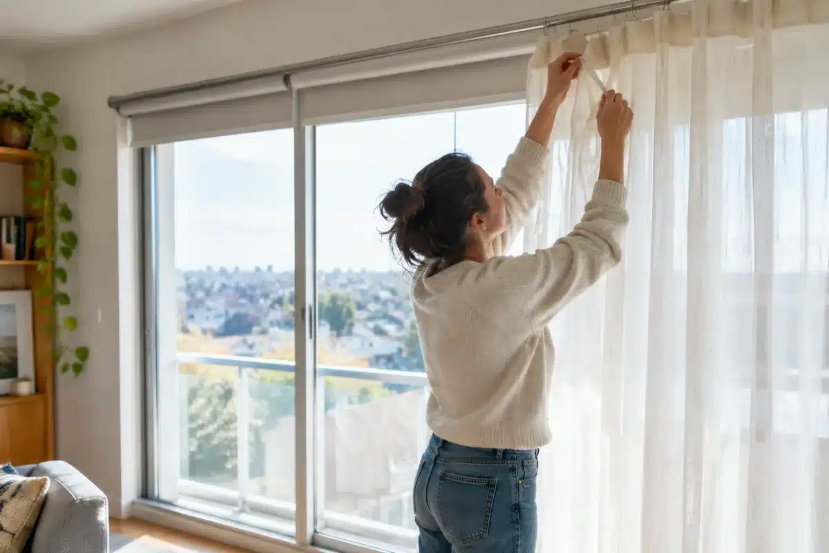 Alternatives aux rideaux cet automne : stores, panneaux japonais et voilages