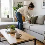 Aménager un salon autour d’un canapé d’angle : optimiser espace, circulation et style