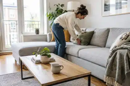 Aménager un salon autour d’un canapé d’angle : optimiser espace, circulation et style