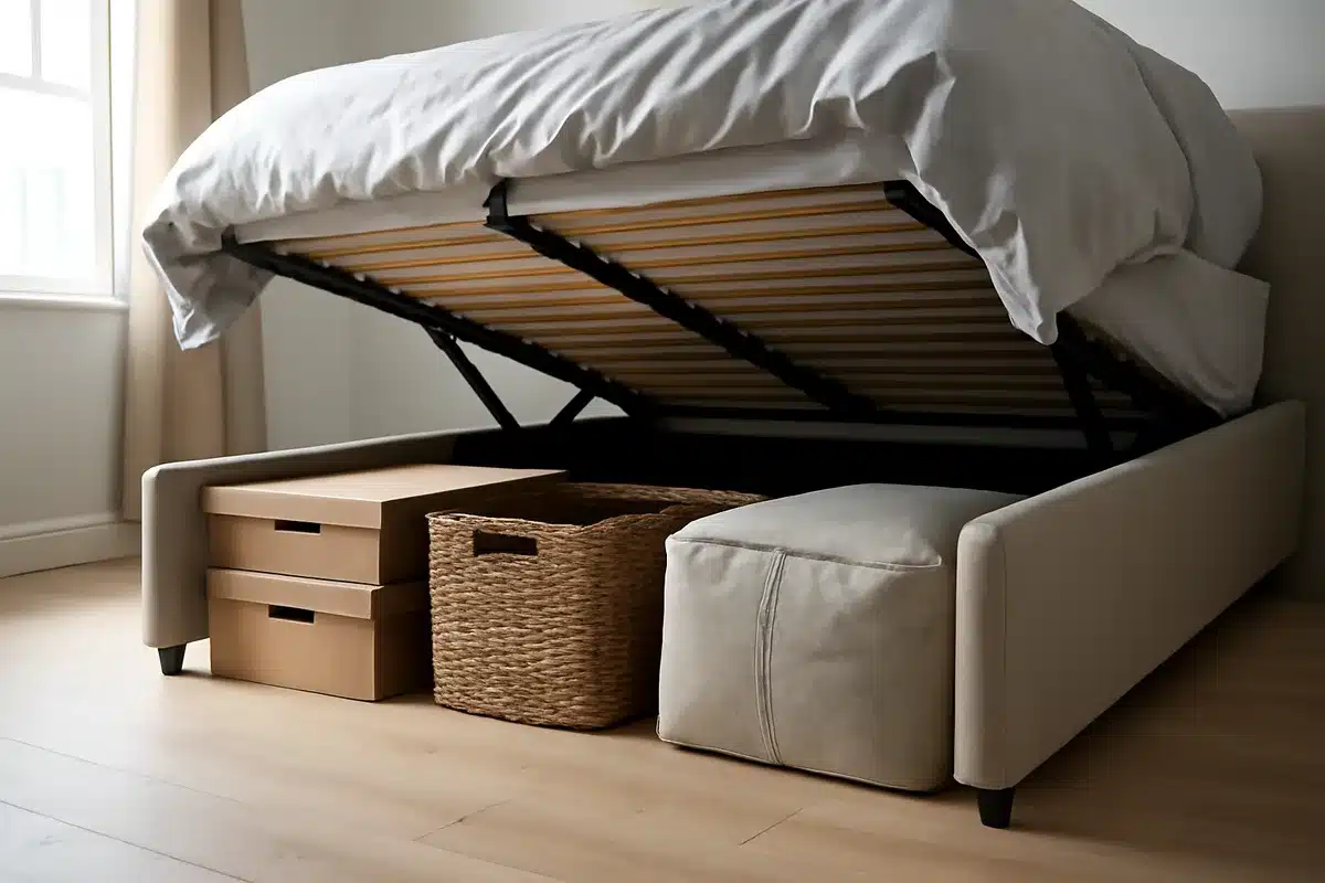Comment exploiter 1 m³ de rangement sous votre matelas?