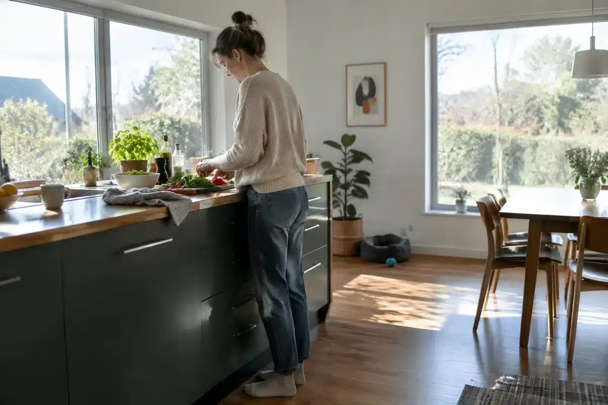 Cuisines sans meubles hauts : alternatives de rangement et raisons d'une tendance