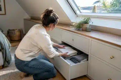 Pièce sous pente : astuces pour optimiser l'espace, le rangement et la luminosité